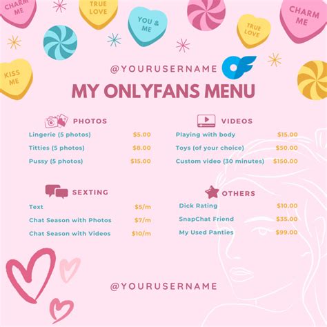 tip menu ideas|How to Make Your Perfect OnlyFans Tip Menu